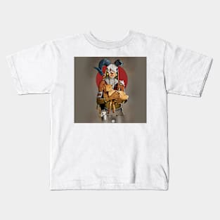 the goat and girl Kids T-Shirt